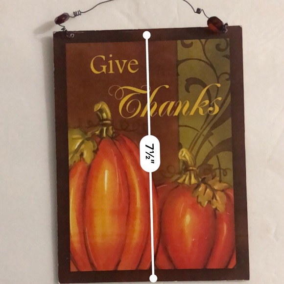 Give Thanks Sign - Picture 5 of 5